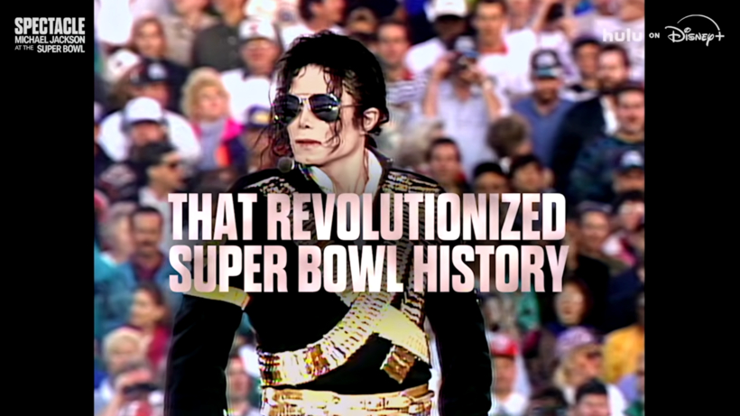 '스펙타클: 마이클 잭슨 앳 더 슈퍼볼(Spectacle: Michael Jackson at the Super Bowl)'의 예고편 [유튜브 캡처]