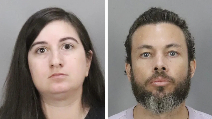 피해 아동 오로라의 어머니 가브리엘 핸슨(32)과 의붓아버지 제이컵 랜돌프(39) [San Jose Police Department]