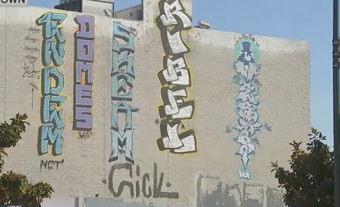 LA DWP employee vandalism