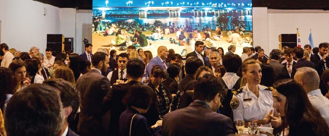 지난 14~15일 부에노스아이레스 코스타 살게로 박람회장에서 ‘2025 엑스포 COREA’와 ‘한-아르헨티나 비즈니스 포럼’이 진행됐다. [아르헨티나 대사관 제공]