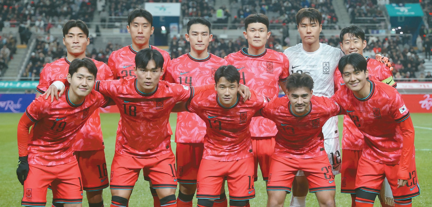 한국 축구 국가대표팀.