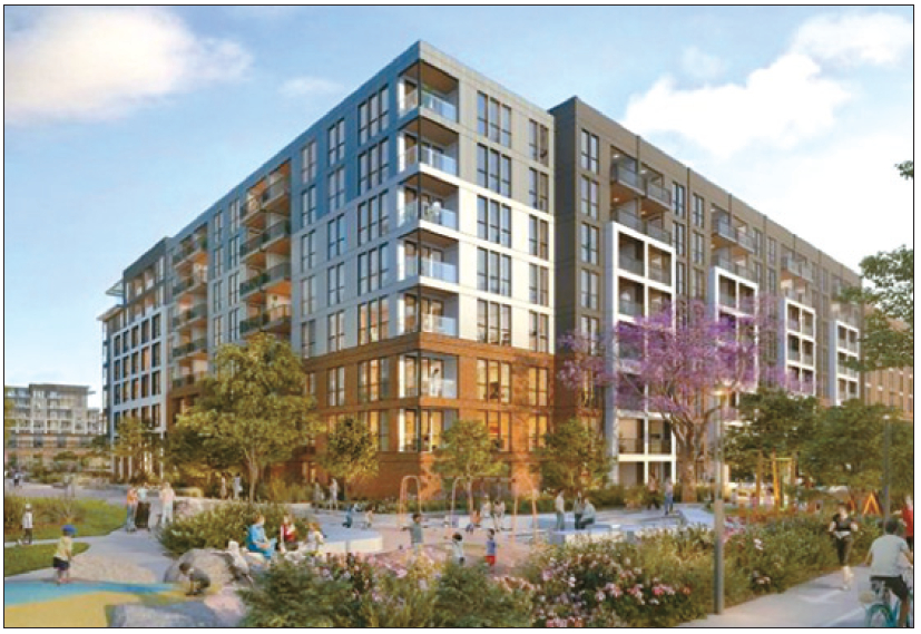 웨스트민스터 쇼핑몰 자리에 들어설 예정인 주상복합 단지 예상도. [AO 제공]