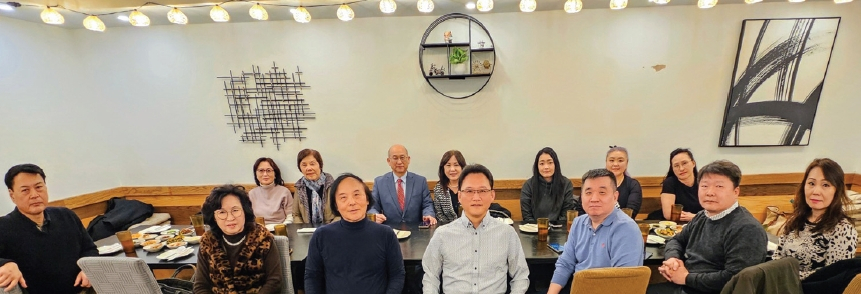 재미부동산협회가 최근 골프대회 개최를 위한 월례회를 개최했다.  [사진 재미부동산협회]