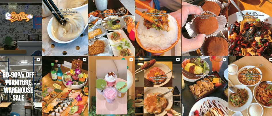 미주중앙일보가 새롭게 시작한 소셜미디어(SNS) 마케팅 광고에 대한 호응이 뜨겁다. 사진은 본지가 제작한 다양한 업체들의 숏폼 영상. [콘텐츠 마케팅팀]