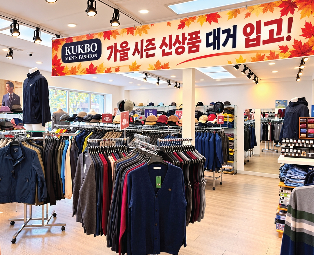 국보 남성복이 가을·겨울 시즌을 맞아 다양한 신상품을 대거 입고하고 최대 60% 할인 행사를 진행한다.  [사진 국보 남성복]