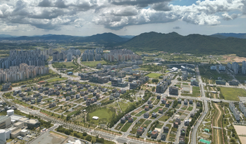 충남 내포신도시 전경