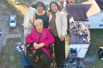 임남도(가운데) 씨와 두 딸의 사진 [ WTKR 화면 캡처]